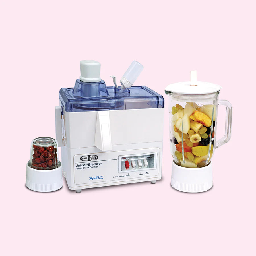 Super Asia JE-1055 3 In 1 Juice Extractor With Official Warranty