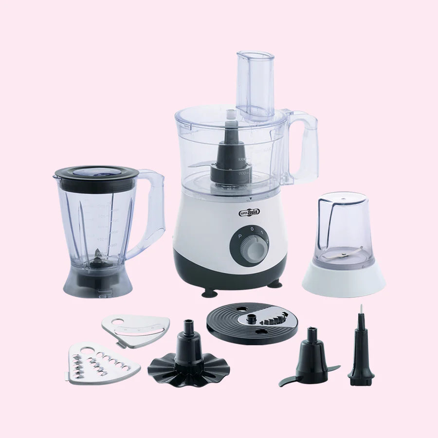 Super Asia FP-9090 8 In 1 Food Processor With Official Warranty