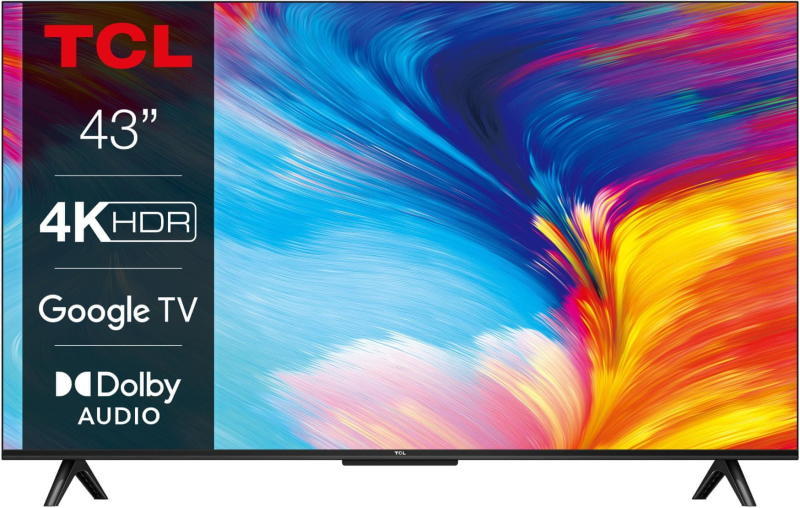 TCL 43P635 43" 4K UHD Android TV With Official Warranty