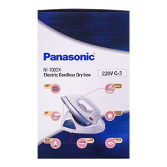 Panasonic NI-100DXWTC Electric Cordless Dry Iron 1000W