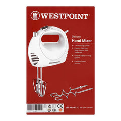 Westpoint WF-9601 Deluxe Hand Mixer With Official Warranty
