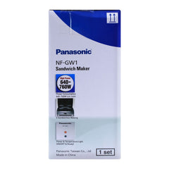 Panasonic NF-GW1WTM 4 Sandwich Maker 700W