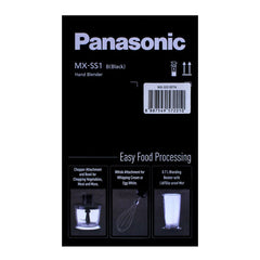 Panasonic MX-SS1BTN 3 In 1 Hand Blender 600W