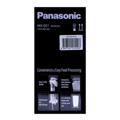 Panasonic MX-GS1WTN Hand blender 600W