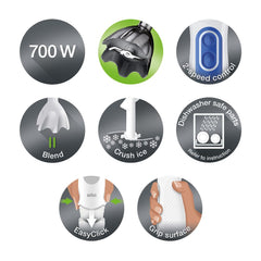 Braun MQ3000 MultiQuick 3 Smoothie + Hand Blender With Official Warranty