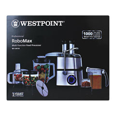 Westpoint WF-8818 Professional Robo Max Multi Function Food Processor With Official Warranty