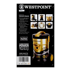 Westpoint WF-3469 Professional Vacuum Cleaner 25 Liter With Official Warranty
