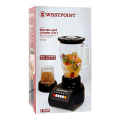 Westpoint WF-9291 Deluxe Blender & Grinder 2 In 1 With Official Warranty