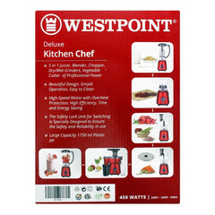 Westpoint WF-2803 Deluxe Kitchen Chef With Official Warranty