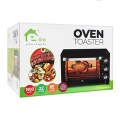 E-Lite ETO-221R Oven Toaster 22 Liter With Official Warranty