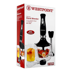 Westpoint WF-4201 Deluxe Hand Blender 3 In 1 With Official Warranty