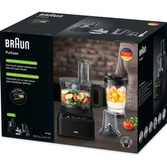 Braun FP 3132BK Pure Ease Food processor 7 In 1 With Official Warranty