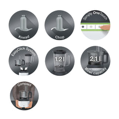 Braun FP 3131WH Pure Ease Food processor 6 In 1 With Official Warranty