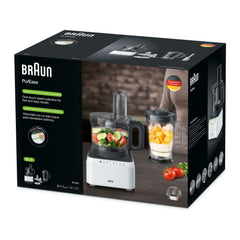 Braun FP 3131WH Pure Ease Food processor 6 In 1 With Official Warranty