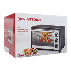 Westpoint WF-2310RK Deluxe Rotisserie Oven With Kabab Grill With Official Warranty
