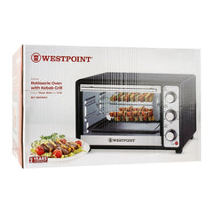 Westpoint WF-2800RK Deluxe Rotisserie Oven With Kabab Grill 30 Ltr With Official Warranty