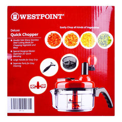 West Point WF-10 Deluxe Quick Manual Chopper Vegetable & Meat