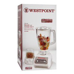 Westpoint WF-9292 Deluxe Blender & Grinder 2 In 1 With Official Warranty
