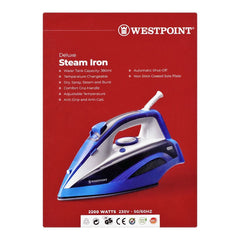 Westpoint WF-2020 Deluxe Steam Iron With Official Warranty