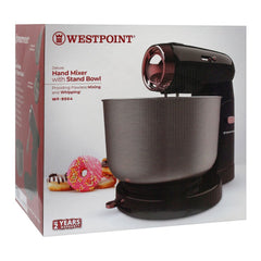 Westpoint WF-9504 Deluxe Hand Mixer With Stand Bowl With Official Warranty