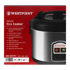 Westpoint WF-5350 Deluxe Rice Cooker 2.2 Liter With Official Warranty