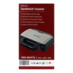 Westpoint WF-6697 Deluxe Sandwich Toaster With Official Warranty
