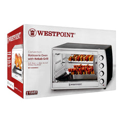 Westpoint WF-6300RKC Convection Rotisserie Oven With Kabab Grill With Official Warranty