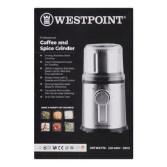 Westpoint WF-9226 Professional Coffee and Spice Grinder With Official Warranty