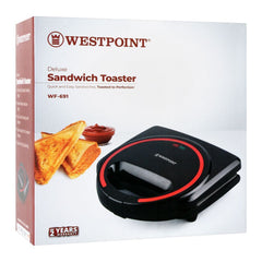 Westpoint WF-691 Deluxe Sandwich Toaster With Official Warranty