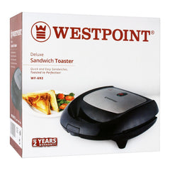 Westpoint WF-692C Deluxe Sandwich Toaster With Official Warranty