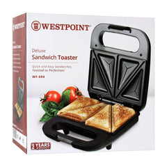 Westpoint WF-694 Deluxe Sandwich Toaster With Official Warranty