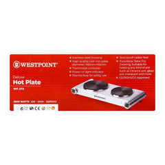 Westpoint WF-272 Deluxe Dual Hot Plate With Official Warranty