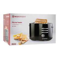 Westpoint WF-2542 Deluxe 2 Slice Pop-Up Toaster With Official Warranty