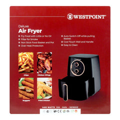 Westpoint WF-5254 Deluxe Air Fryer 4 liter With Official Warranty