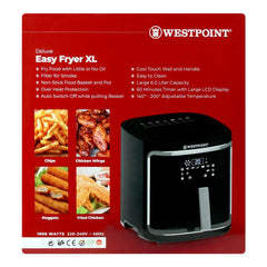 Westpoint WF-5257 Deluxe Easy Air Fryer XL 6.5 Litre With Official Warranty