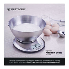 Westpoint WF-4360 Professional Digital Kitchen Weight Scale With Official Warranty