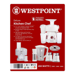 Westpoint WF-4806 Deluxe Kitchen Chef With Official Warranty