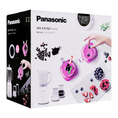 Panasonic MX-EX1021WTN Blender With 2 Dry mill 400W