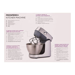 Kenwood KHC29 Prospero+ 6 In 1 Kitchen Machine 1000W Silver
