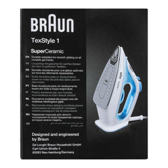 Braun SI-1050 Tex Style-1 Steam Iron With Official Warranty