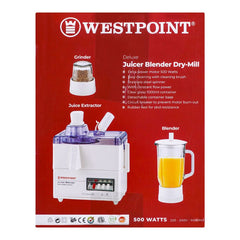 Westpoint WF-7501GL Juicer Blender Drymill With Official Warranty