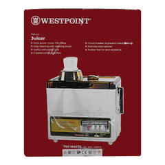 Westpoint WF-1186 Hard Fruit Juicer With Official Warranty