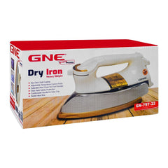 Gaba National GN-797-22 Heavy Weight Dry Iron 1000W With Official Warranty