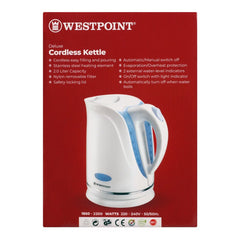 Westpoint WF-578 Deluxe Cordless Electric Kettle 2 Liters With Official Warranty