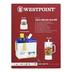 Westpoint WF-7901 Juicer Blender Drymill With Official Warranty