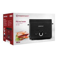 Westpoint WF-2533 Deluxe 2 Slice Pop-Up Toaster With Official Warranty