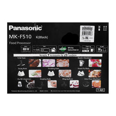 Panasonic MK-F310 9-In-1 Food Processor With 25 Functions 800W