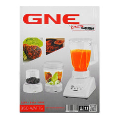 Gaba National GN-2837/18 Blender & Grinder 3 In 1 With Official Warranty