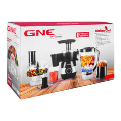 Gaba National GN-922 DLX UBR Unbreakable Kitchen Chef 9 In 1 450W With Official Warranty
