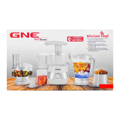 Gaba National GN-922/21 DLX UBR Unbreakable Kitchen Chef 9 In 1 450W With Official Warranty